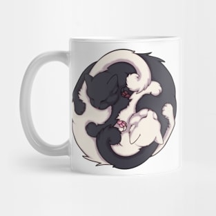 Cat hug Mug